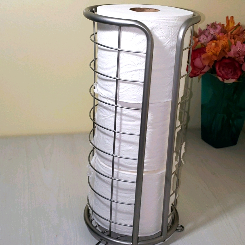 Metal Toilet Tissue Holder